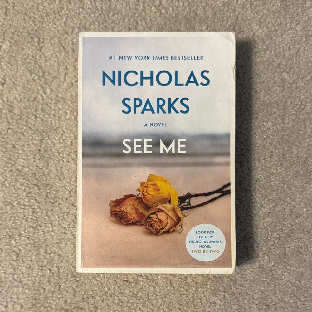 Nicholas Sparks 'See Me' Paperback Book